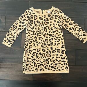Janie & Jack leopard sweater dress.